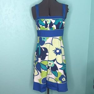 Floral cocktail dress